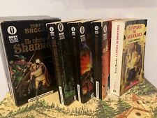 Lotto Stock Blocco 7 Libri Fantasy Ciclo Saga Cofanetto Terry Brooks Shannara