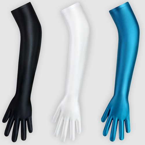 Guanti lunghi spandex - lunghi,