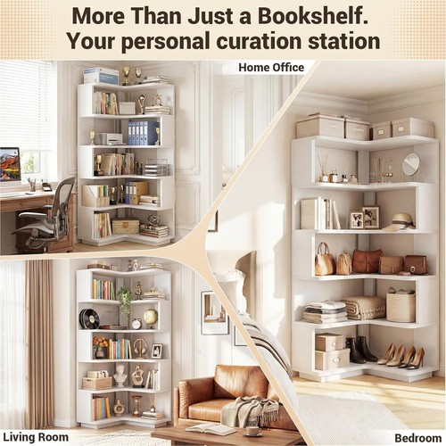 Libreria angolare livelli a - libreria,