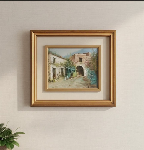 Dipinto tavola casolare - tavola, casolare"