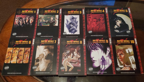 Battle royale manga tokyopop - battle,