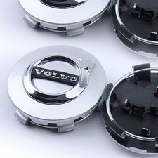 4x For Volvo Car Copricerchi Coprimozzo Cerchi in Lega Emblemi Wheel Cap 65mm