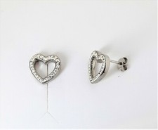 Orecchini in acciaio a cuore