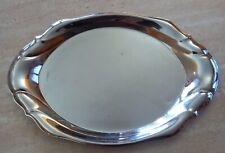 vassoi acciaio inox 18/10  ovale lavorato 30cm per 20 cm