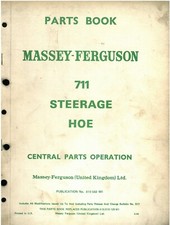 Manuale ricambi zappa sterzo