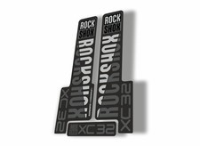 Adesivo rock shox xc32 2018 - shox,