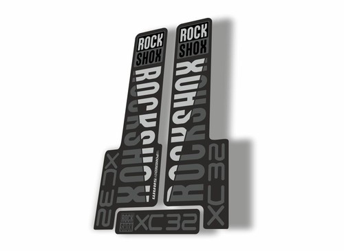 Adesivo rock shox - shox, xc32
