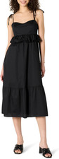 Donna Abito Midi a Trapezio