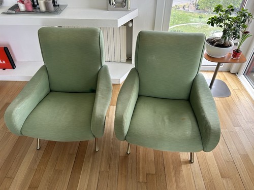 Coppia poltrone lady zanuso - coppia,