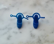 Ankle strap scarpe blu Barbie Superstar fashion P.J. shoes '70