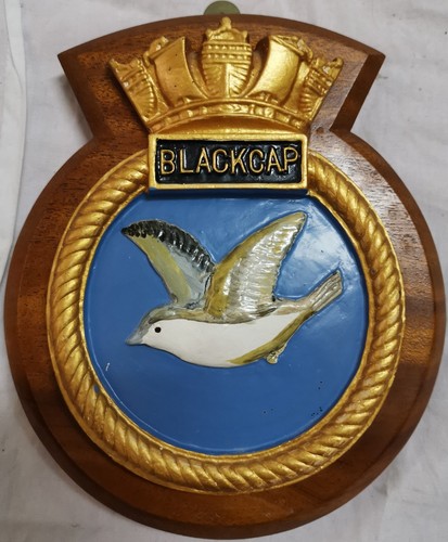 Hms blackcap distintivo - blackcap,