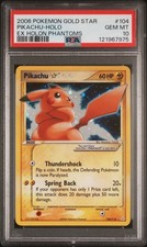 PSA 10 Gold Star Pikachu EX