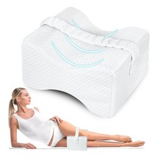 Cuscino Ginocchio Sollievo Sciatica - Allineamento Colonna Vertebrale per Dormienti Laterali e Gravidanza