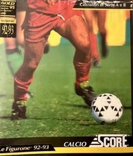 NUOVE MAGLIE card Score Gold 93 Calciatori 1993 Mancolista numeri da 226 a 278