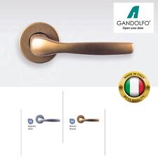 Coppia maniglie maniglia per porte interne mod TOCE alluminio stile tradizionale