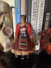 Eugenio Tavolara Bambola Zia Sarda Legno panno Lenci Costume Nuoro Sardegna 900