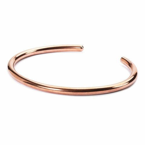 Moda trollbeads bangle rame - rame, l