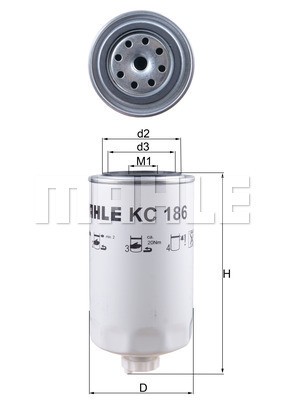 Knecht kc186 filtro - knecht,