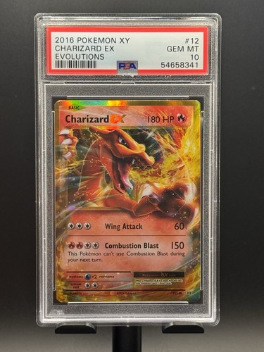 Psa charizard 12 - 10, ex