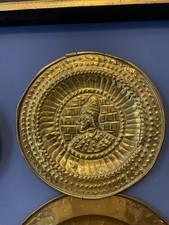 Piatto elemosiniere con testa