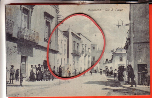 Cartolina casarano viaggiata - cartolina,