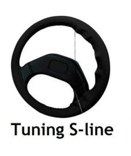 COPRIVOLANTE PELLE NERO DA