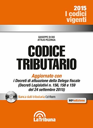 Codice tributario con rom - con, cd-rom