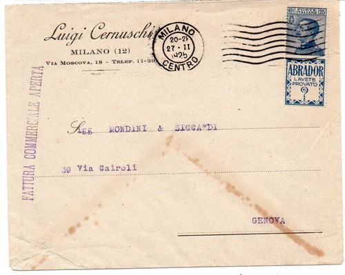 Regno 1924 pubblicitari 25 - regno,