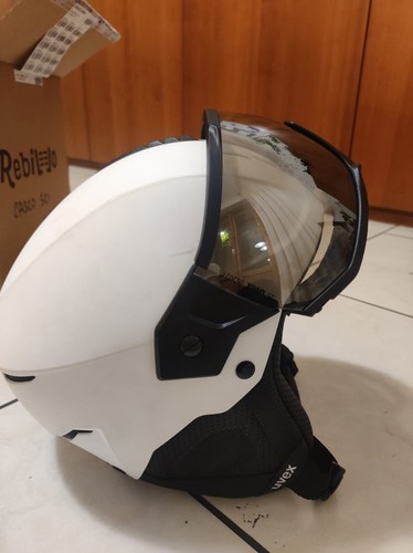 Casco sci uvex con maschera - casco, da