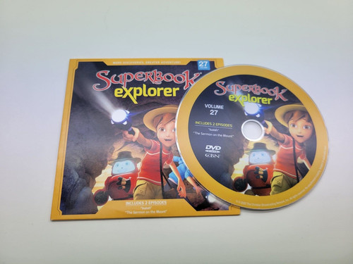 Superbook explorer dvd - dvd, w/