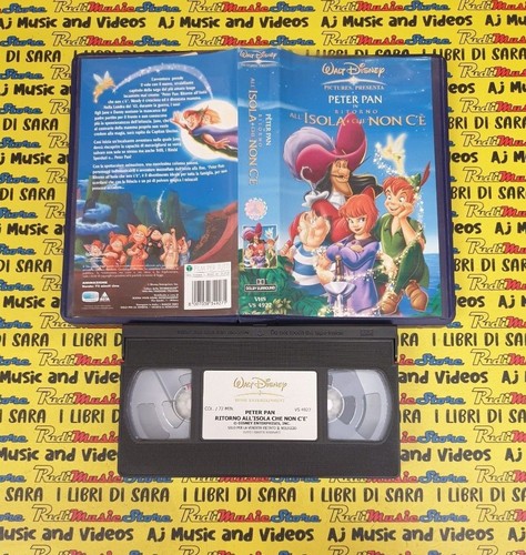 Vhs film peter pan ritorno - pan,
