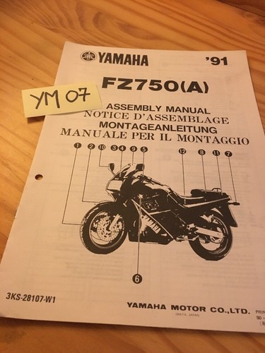 Yamaha fz750 fz - 91, 750