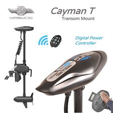 Cayman T, Motore elettrico fuoribordo. Controller wireless.