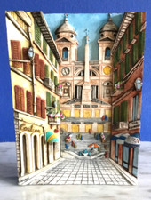 Graziosa Scena 3D Roma Piazza