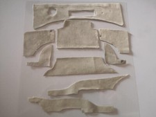 Tappeto velluto cappuccio anteriore FERRARI TESTAROSSA POCHER 1/8 K51 K52 K53 K54 K59 K61 K