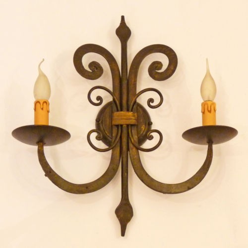 Applique lampada led rustica - applique,