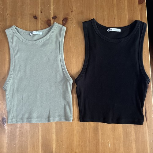Zara coppia canottiere donna