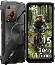 MARINE 1 Rugged Smartphone Android 15, 12GB+128GB/2TB Telefono Indistruttibile, 
