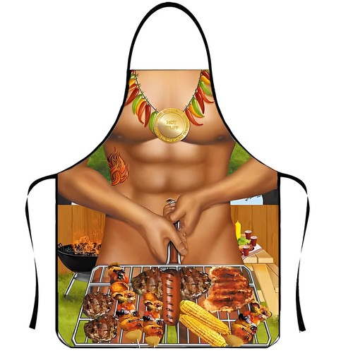 Grembiule barbecue uomo