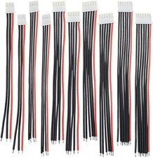 10Pcs 5.9Inch JST-XH Connettore Spina 2S-6S 2S 3S 4S 5S 6S Lipo Balance Caricatore Si