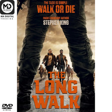 The Long Walk (2025) Movies DVD | Stephen King | English Audio | All Region Free