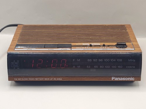 Vintage panasonic clock - panasonic,