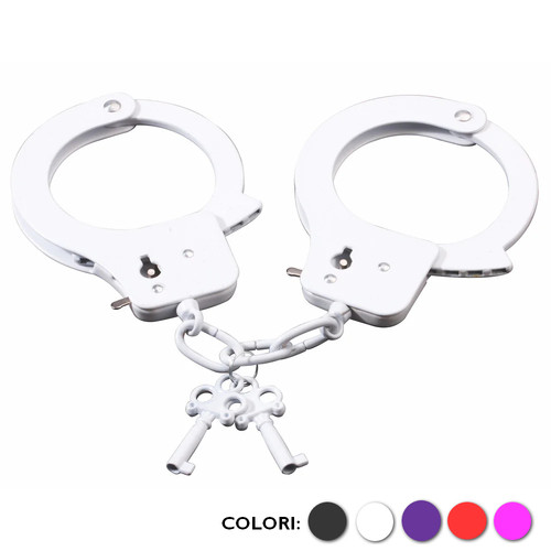 Manette metallo colorate - in,