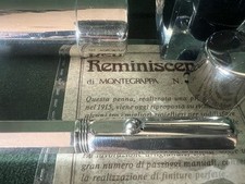 🔴 MONTEGRAPPA penna stilografica ARGENTO 925 Reminiscence pennino ORO M