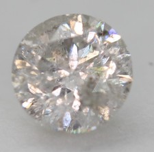 0.54 Carato H Colore Rotondo Brillante Naturale Estratto Dalla Terra Loose 4.97m