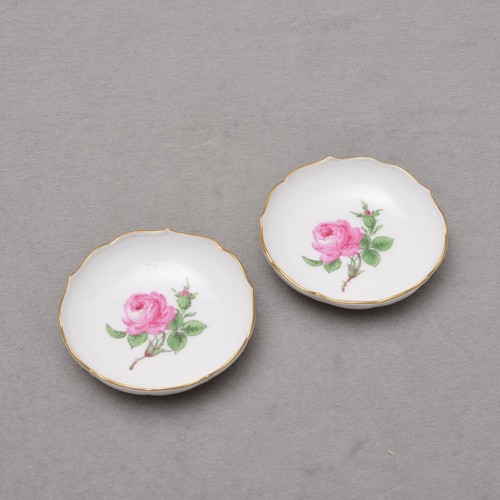 Meissen rosa rossa ciotola - rosa,