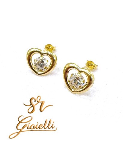 Orecchini punto luce forma - punto,
