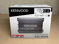 AMPLIFICATORE KENWOOD 4 QUATTRO MULTICANALE 400W POTENZA MAX CROSSOVER KAC-M1814