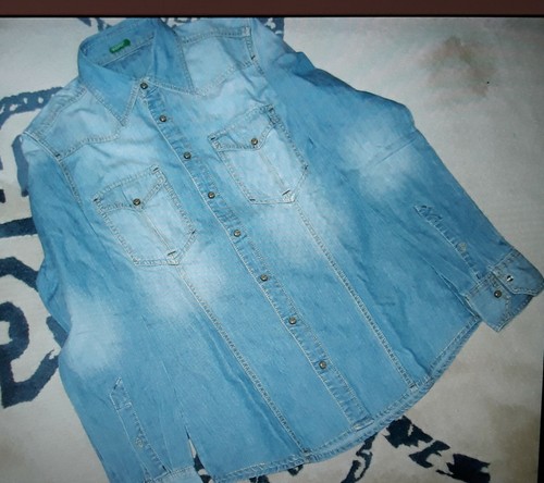 Camicia uomo jeans - camicia,