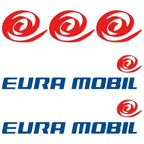 Adesivo decalcomania eura - adesivo,